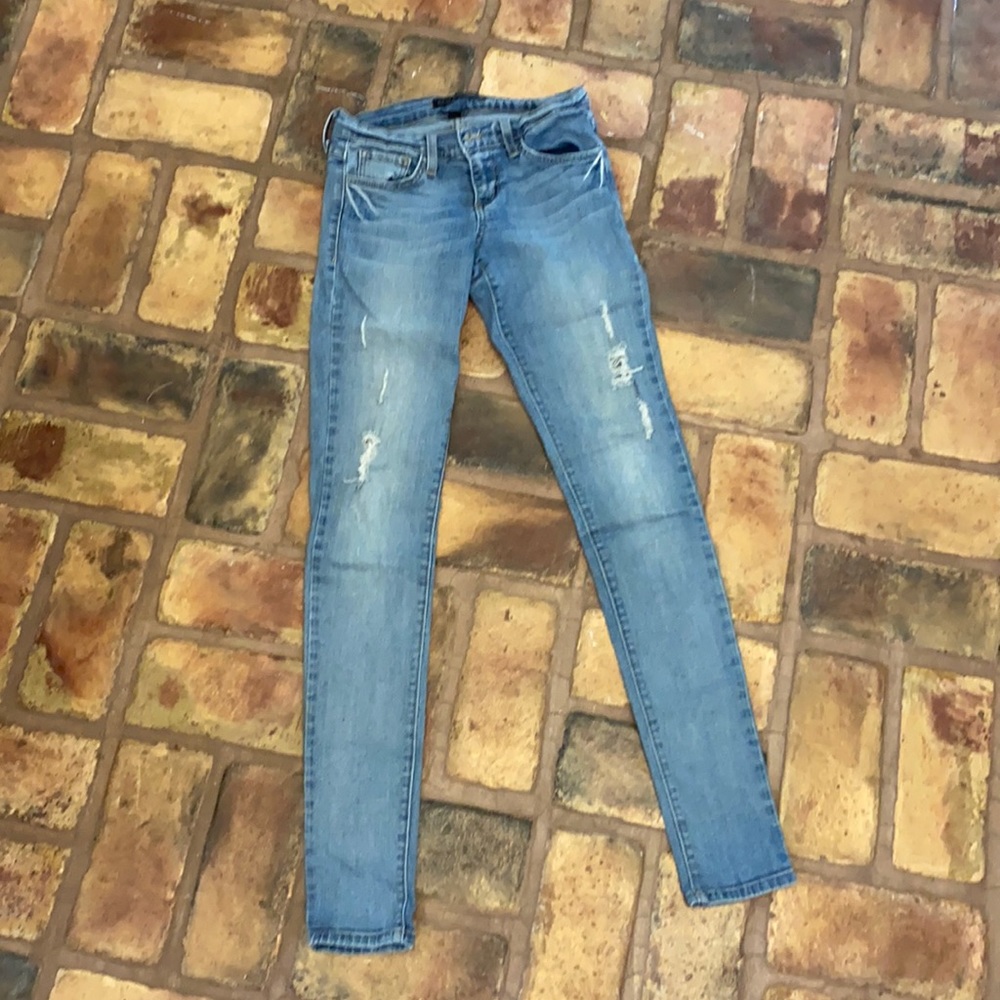 Flying monkey skinny jeans
